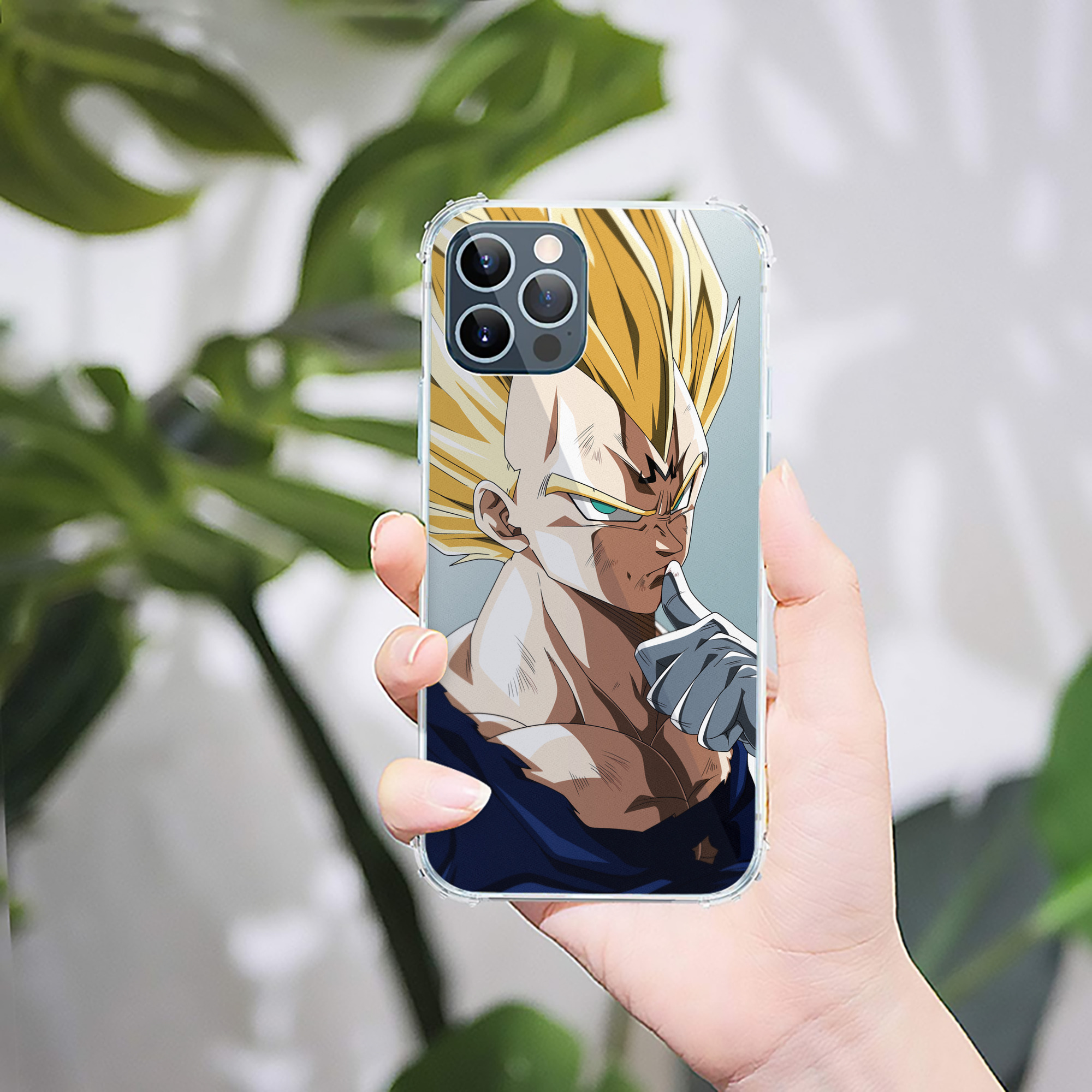 （画像用） ドラゴンボール DRAGON BALL 【iPhone 12シリーズ対応】透明スマホケース（クリアソフトケース）